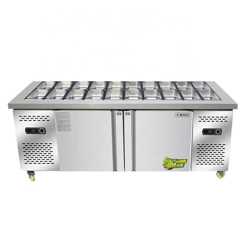 Commercial Kitchen Worktops - Настольная морозильная камера большой емкости, коммерческое