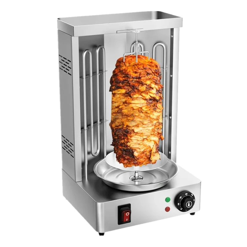 Kebab Shawarma Machine - Автоматическая электрическая мини-гриль-машина для жарки курицы,