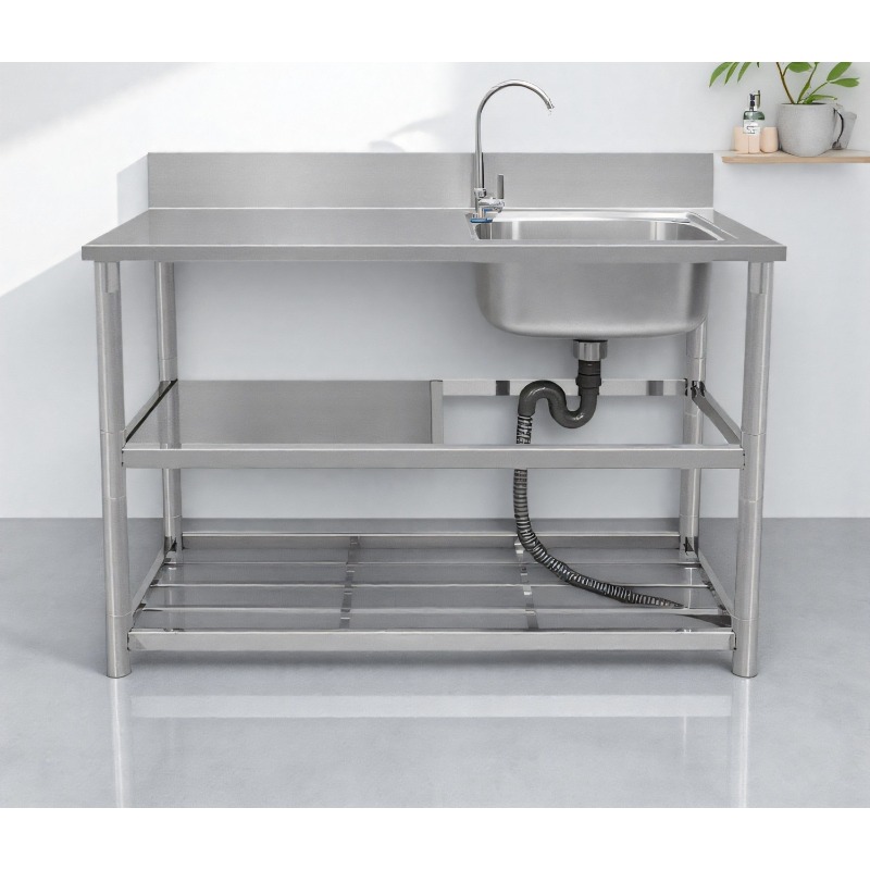 Отдельно стоящая мойка из нерж – обзор и цена Commercial Kitchen Worktops