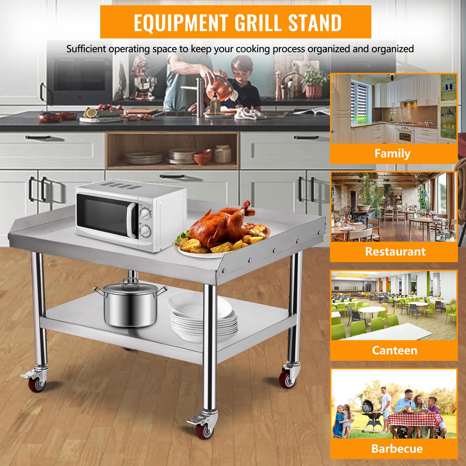 Стол-подставка для гриля из не – обзор и цена Commercial Kitchen Worktops