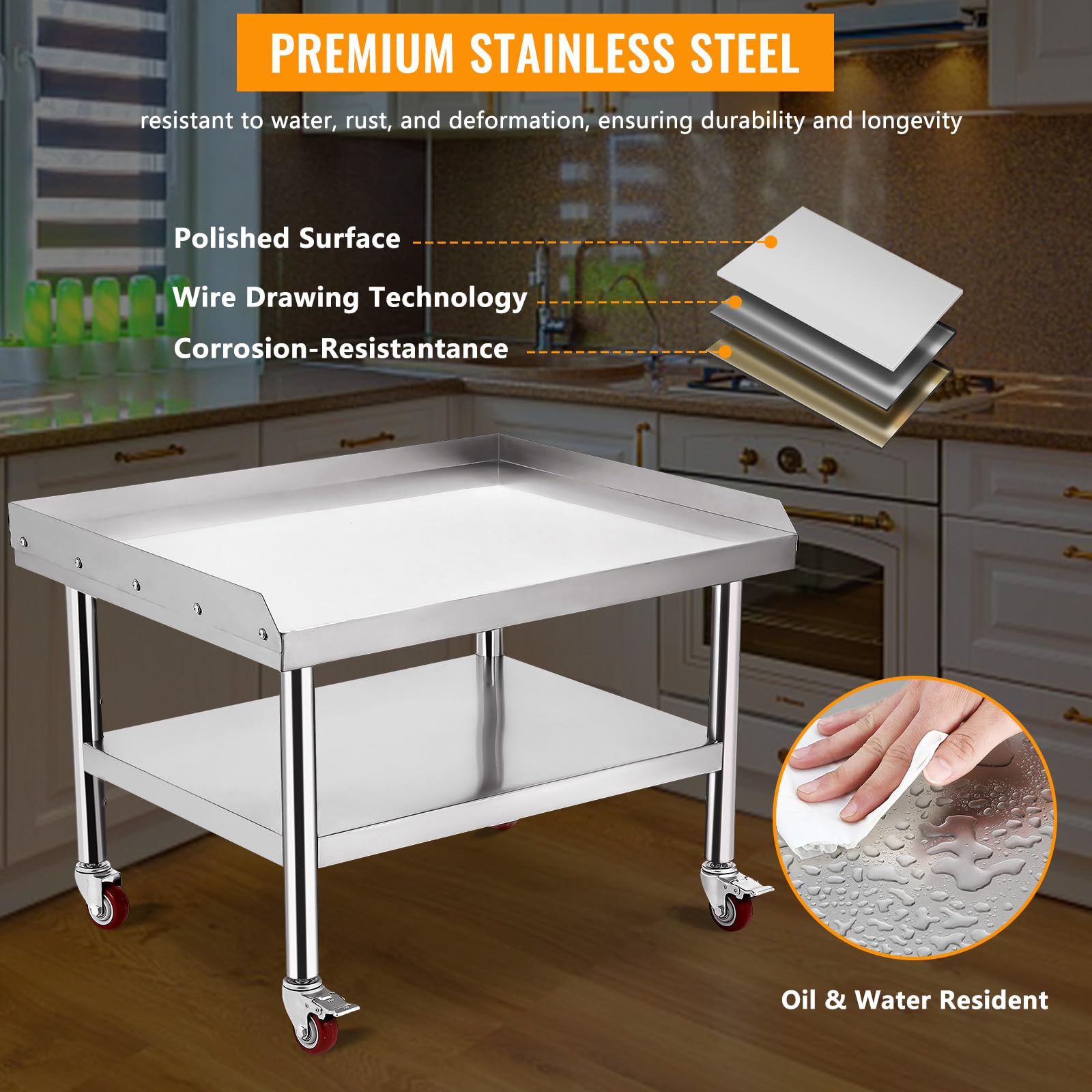 Стол-подставка для гриля из не – обзор и цена Commercial Kitchen Worktops