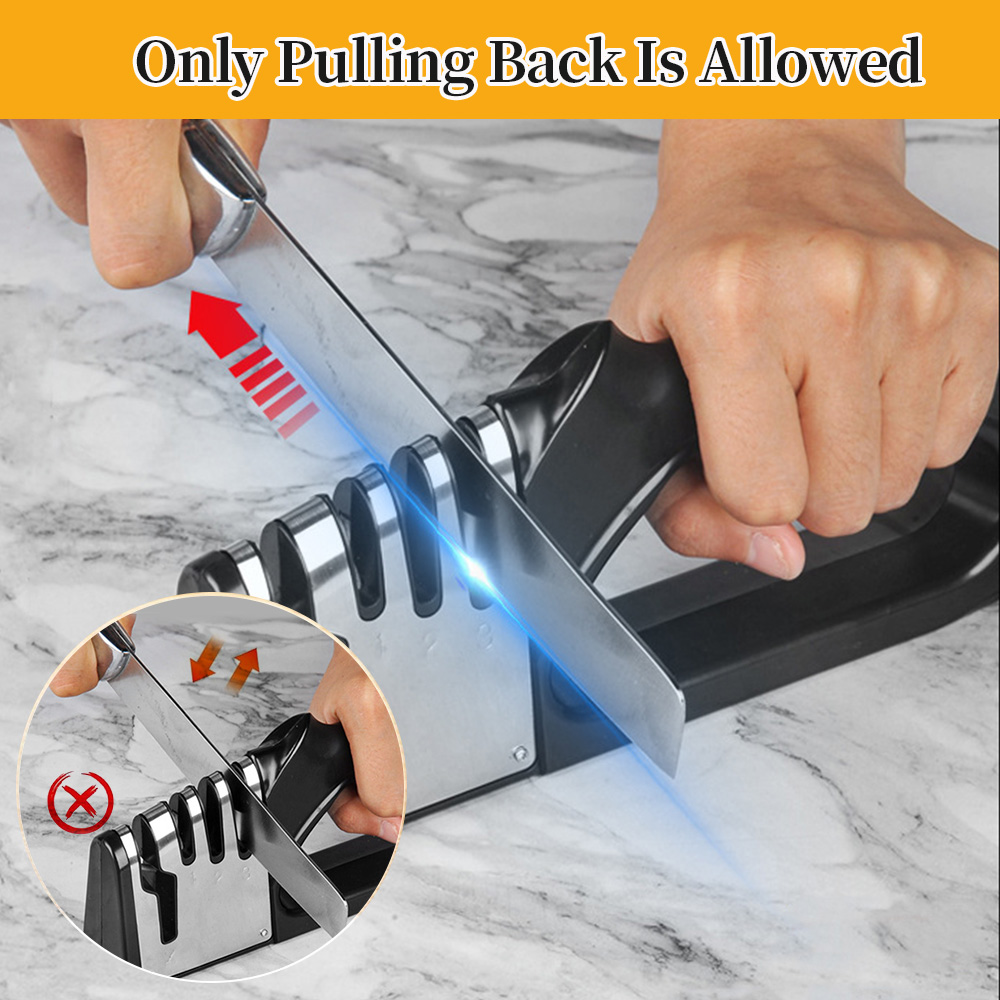 Кухонная керамическая точилка  – обзор и цена Commercial Kitchen Knife Sharpener